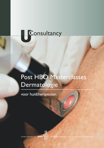 Post HBO Masterclasses Dermatologie voor huidtherapeuten