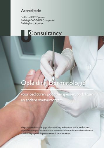 Opleiding Dermatologie voor pedicuren, podotherapeuten en andere voetverzorgers